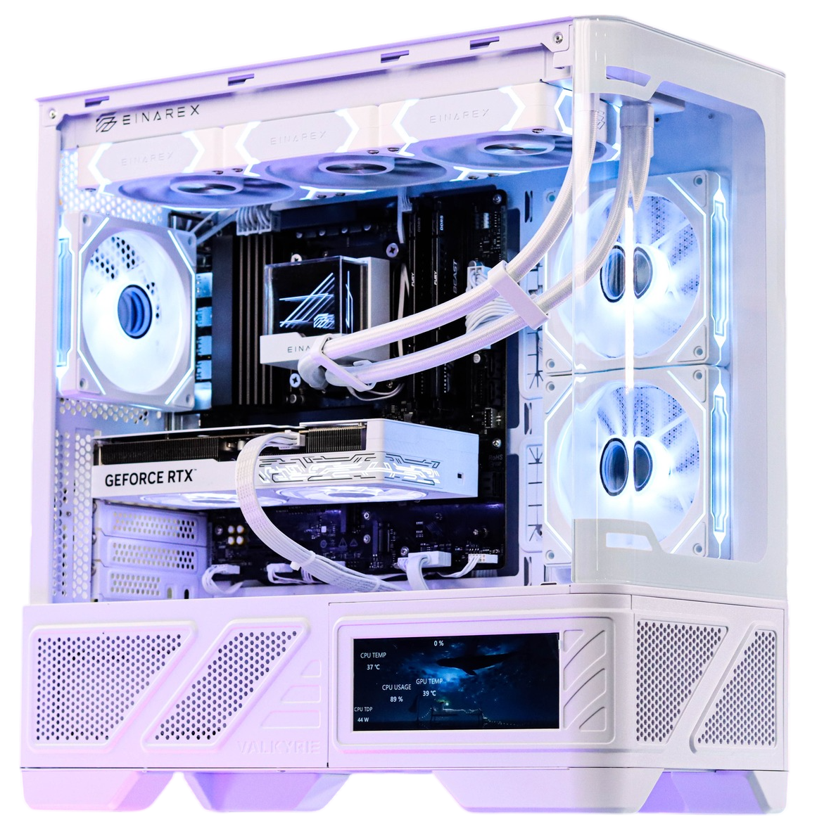 CASE VALKYRIE VK03 LCD WHITE